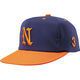 NATIONAL HAT(ナショナルハット) 【男女兼用・ジュニア】野球帽子 オールニット S 紺／オレンジ N7522 1セット（2個）（直送品）