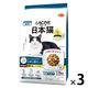 ラシーネ 日本猫 にぼし削り入り 国産 1.18kg（236g×5袋） 1セット（1袋×3）日本ペットフードキャットフード