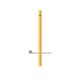サンポール ピラー スチール製 FPA-7U-F00(Y) 1本（直送品）