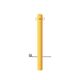 サンポール ピラー スチール製 FPA-11U-F11(Y) 1本（直送品）