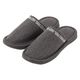 刺繍ロゴスリッパ チャコール LAKOLE/ラコレ
