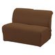 フィビアンテキスタイル グ~ンと伸びるフィット式ソファカバー 肘付き 3人掛用 ブラウン a3035420 1枚