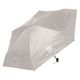 晴雨&遮熱折り畳み傘 グレー LAKOLE/ラコレ