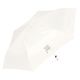 自動開閉折り畳み傘 アイボリー LAKOLE/ラコレ
