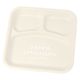 らこれキッズ スクエアプレート アイボリー LAKOLE/ラコレ