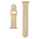 AppleWatchベルト（シリコン）38/40/41mm対応 ベージュ LAKOLE/ラコレ