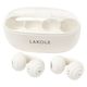 耳をふさがない イヤフォン アイボリー LAKOLE/ラコレ