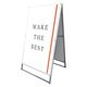 常磐精工 ポスター用スタンド看板 A0両面ホワイト PSSK-A0RW 1台（直送品）