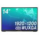 グリーンハウス 14インチ モバイルモニター Type-C対応 GH-LCU14A-SV 1台