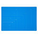 ナカバヤシ 折りたたみカッティングマットA3 スカイブルー CTMO-A3SB 1個