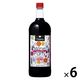 シャンモリ ワインパーティー 赤ワイン やや辛口　1.5L ペット 1セット（1本×6本） 盛田甲州ワイナリー 国産　1500ml