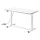 サンワサプライ 電動昇降作業台 メラミン化粧天板 幅1200×奥行600mm ホワイト ERD-WDKM12060W 1台（直送品）