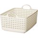 吉川国工業所 スカンジナビアスタイル バスバスケット ホワイト SCB-7 1個