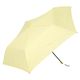 軽量 ベーシック折り畳み傘 イエロー LAKOLE/ラコレ