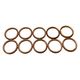 ALBA エキゾーストマフラーガスケット(10個入) EGM-06 1袋（直送品）