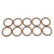 ALBA エキゾーストマフラーガスケット(10個入) EGM-65 1袋（直送品）