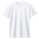 トムス glimmer ドライTシャツ 4.4オンス 半袖 ホワイト L 00300-ACT 1枚