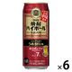 焼酎ハイボール 宝酒造 立石宇ち多゛のうめ割り風 500ml 缶 6本