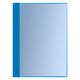 プラス クリアファイル 通知表ファイル A4 6ポケット タテ入れ ブルー 79871 1箱(1袋(10冊入)×10)