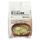 無印良品 素材を生かした味噌汁 鶏つくねと根菜 4食入 良品計画