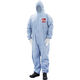 日光物産 バリアーマン 難燃防護服 3L ブルー B9040 1着