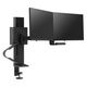 エルゴトロン デュアル モニターアーム マットブラック 27インチ（3.7~9.8kg）まで TRACE （トレース） VESA