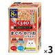 いなば CIAO チャオ こだわりフレーク まぐろ・かつおバラエティ 国産（30g×8袋）3箱 キャットフード 猫用 パウチ