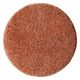 エヌ・エレファント &NE 低反発シャギーチェアパッド Mix マル テラコッタ 丸型 敷パッド チェアマット 滑り止め 1個