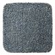 エヌ・エレファント &NE 低反発シャギーチェアパッド Mix シカク ネイビー 四角 敷パッド チェアマット 滑り止め 1個