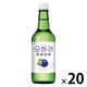 韓国焼酎 スナリ ブルーベリー 12度 360ml 1セット（1本×20） リキュール ロッテ酒類ジャパン