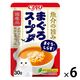 いなば CIAO チャオ まぐろスープ まぐろ・しらす入り 国産 30g 1セット（1袋×6）猫用