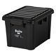 ベストコ コンテナ ボックス 収納 積み重ね M 深型 ブラック Boite MA-4005 1個