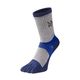 エビスニット メリノウールミドルソックス 5指タイプ ブルー 25~27cm TR-1426 1足 67-4573-54（直送品）