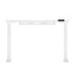 Flexispot 電動昇降フレーム ホワイト E7HW-JA 1台 68-1413-23（直送品）