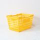 大和産業 買い物かご SLー7 イエロー 10個セット SL-7-YE-10P 1セット(10個) 538-1863（直送品）