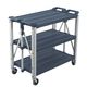 Trust トラスト フォールディングサービスカート L グレー 4072GR 1個 65-3875-56（直送品）