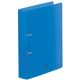 リヒトラブ AQUA DROPs D型リングファイル<ツイストリング> A4S 青 350枚収容 F-5021-8 1冊
