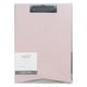 ナカバヤシ w/U スタンドクリップボード A4E シェルピンク WU-QB-STA4E-P 1冊