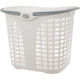 サンコープラスチック ブライトバスケット No.50 ランドリーホワイト 4973230449962 1個