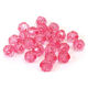 日本紐釦貿易 クラフトビーズ プラスチックビーズ 25個入 12mm ローズ A1-5 1袋25個入/1セット10袋（直送品）
