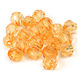 日本紐釦貿易 クラフトビーズ プラスチックビーズ 25個入 12mm オレンジ A1-3 1袋25個入/1セット10袋（直送品）