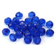 日本紐釦貿易 クラフトビーズ プラスチックビーズ 25個入 12mm ブルー A1-10 1袋25個入/1セット10袋（直送品）