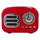 ケイブライト レトロFM・Bluetoothスピーカー FT-BT04-RD 1台