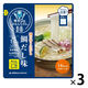糖質0gぷるんちゃん麺 鯛だし味 200g 1セット（1個×3） オーミケンシ