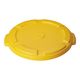 Trust ラウンドコンテナ1009用蓋 イエロー KTL3923 1個 63-5704-67（直送品）