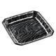 エフピコ 発泡トレー メガプレート24-24(30)平 エコ黒木銀 4C822424 1ケース(600個(100個×6)（直送品）
