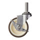【アウトレット】ハンマーキャスター ハンマー EAシリーズオールステンレス 旋回式ウレタン車輪75mm 1個