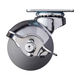 【アウトレット】ハンマーキャスター ハンマー プレート式 旋回式ウレタン車輪 50mm ストッパー付 40515PUR50 1個