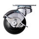 【アウトレット】ハンマーキャスター ハンマー プレート式 旋回式ゴム車輪 50mm ストッパー付 40515PR50 1個