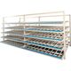 トラスコ中山 TRUSCO ホイルコンベアラック 1800X2100XH1800 5レーン3段 基本 FL3-667-53 1台（直送品）